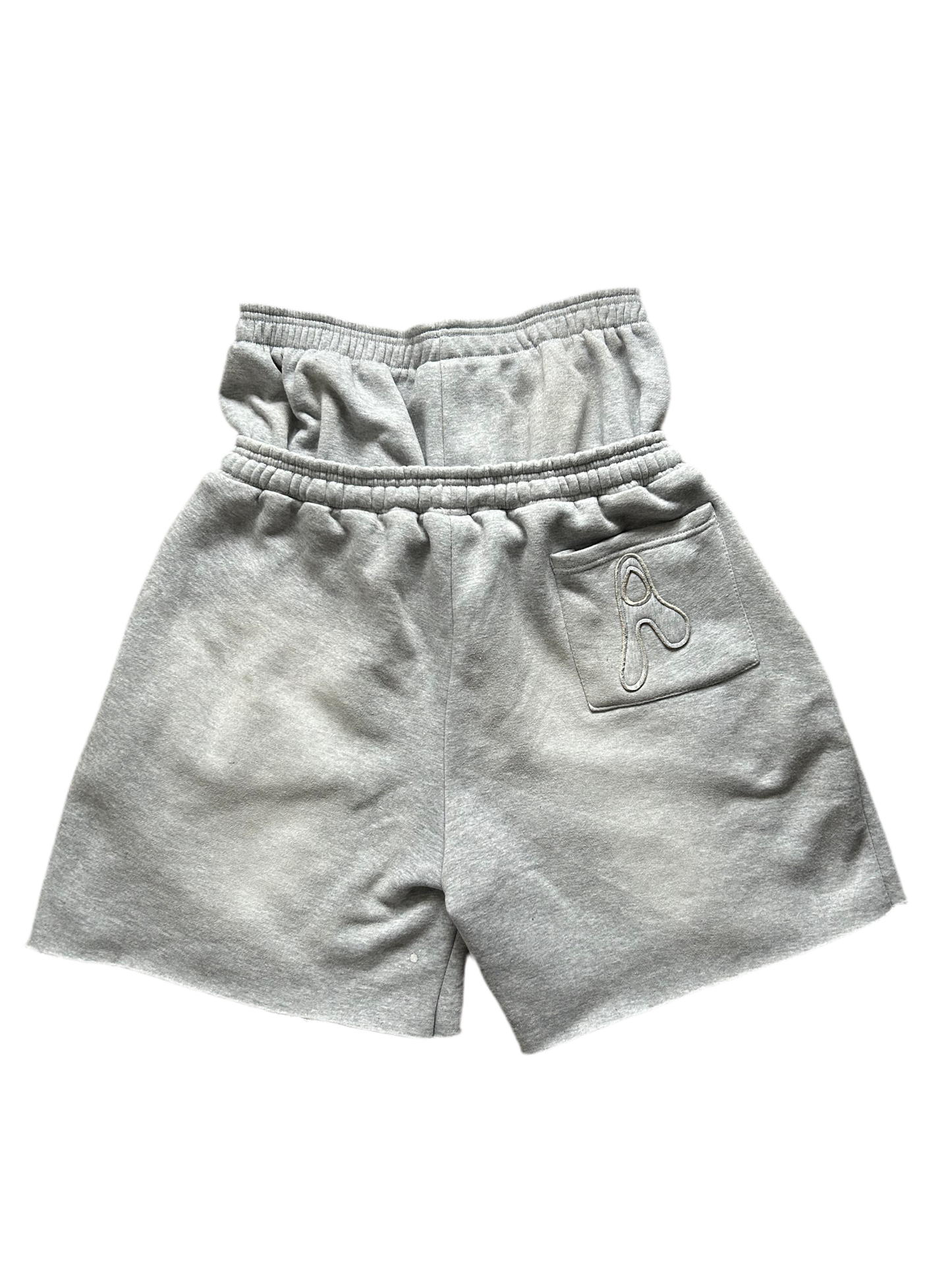 A+ Doublewaist Shorts (Grey)