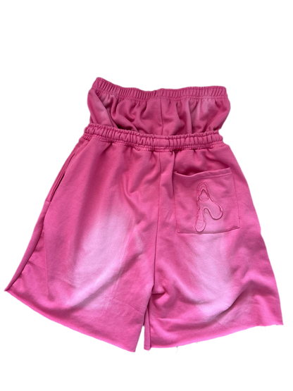 Doublewaist shorts (Pink)