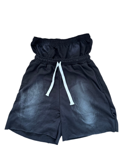 Doublewaist shorts (Black)