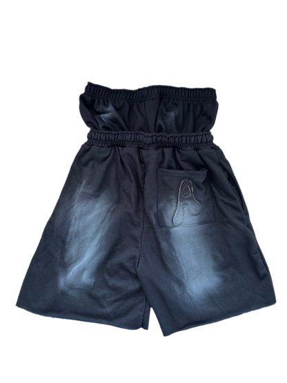 Doublewaist shorts (Black)