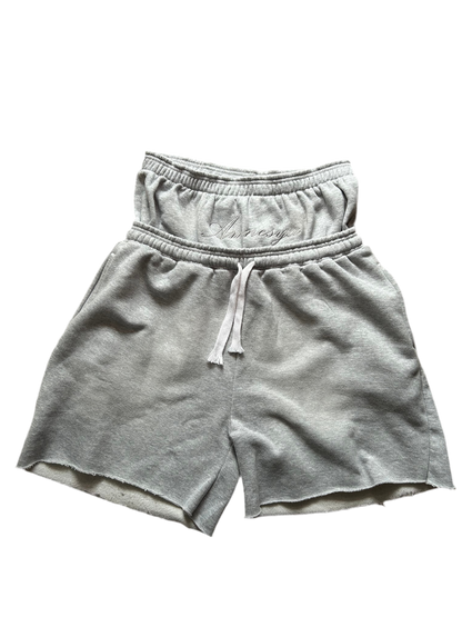 A+ Doublewaist Shorts (Grey)