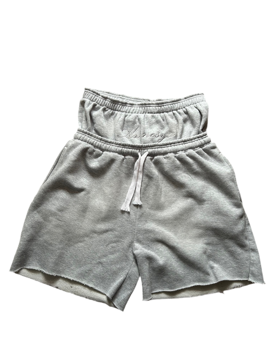 A+ Doublewaist Shorts (Grey)