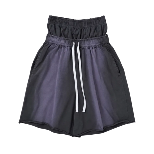 DOUBLEWAIST SHORTS [GREY LAVANDER]