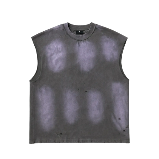 MUSCLE TEE [GREY LAVANDER]